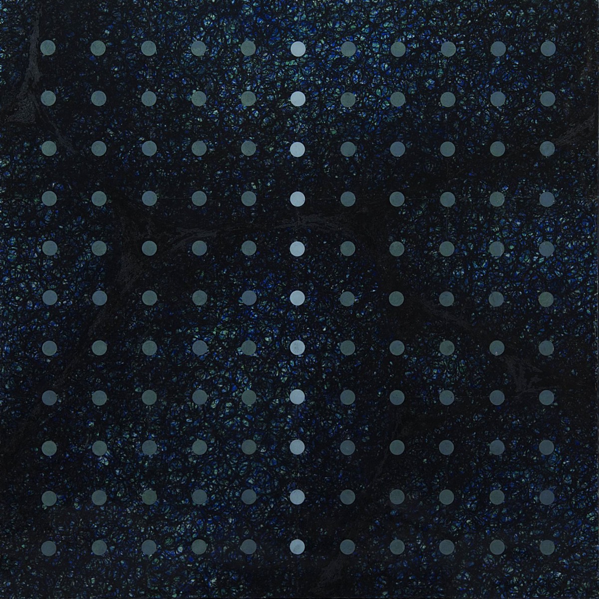 Canson film, oil pastel, paper (collages) on white MDF; 100cmx100cm; 2013