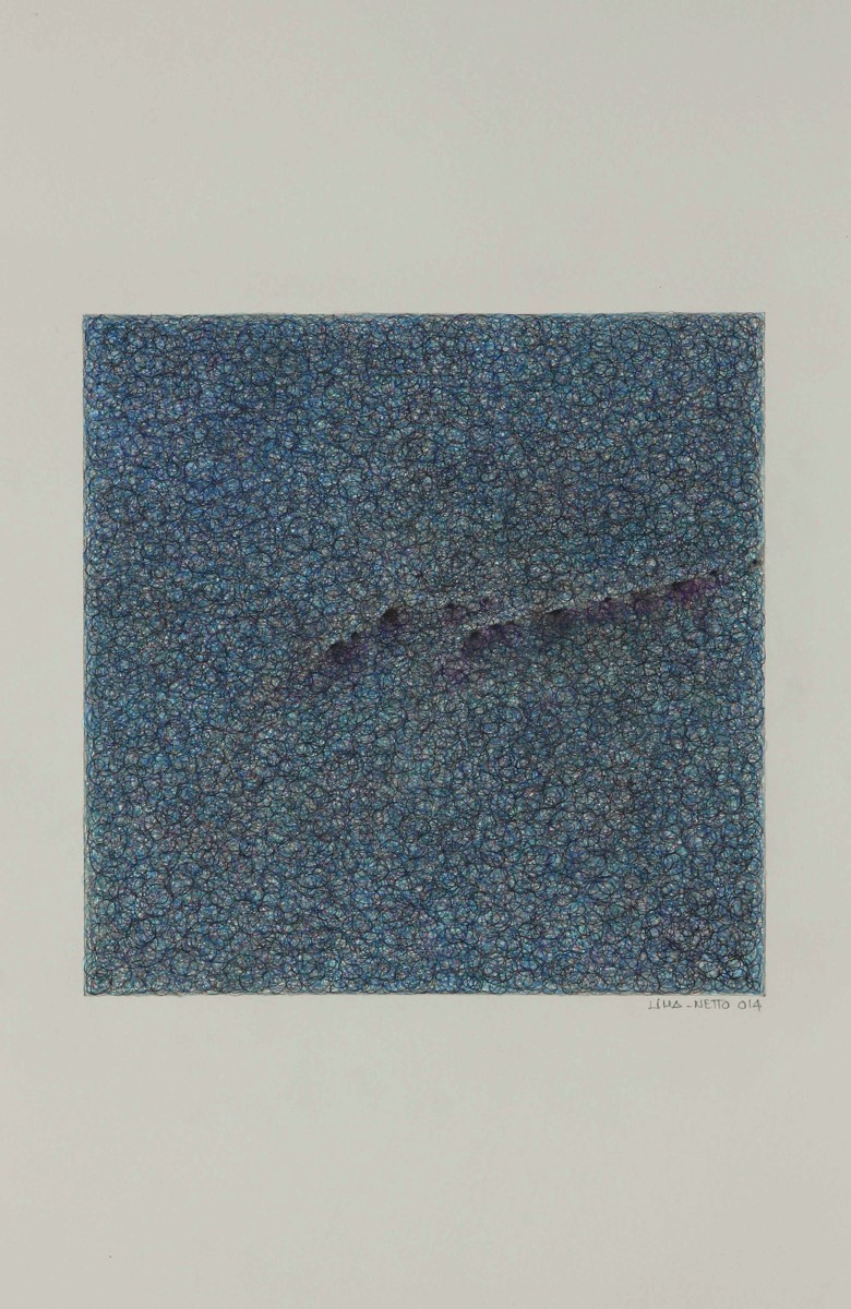 Drawing - ink on paper and watercolor