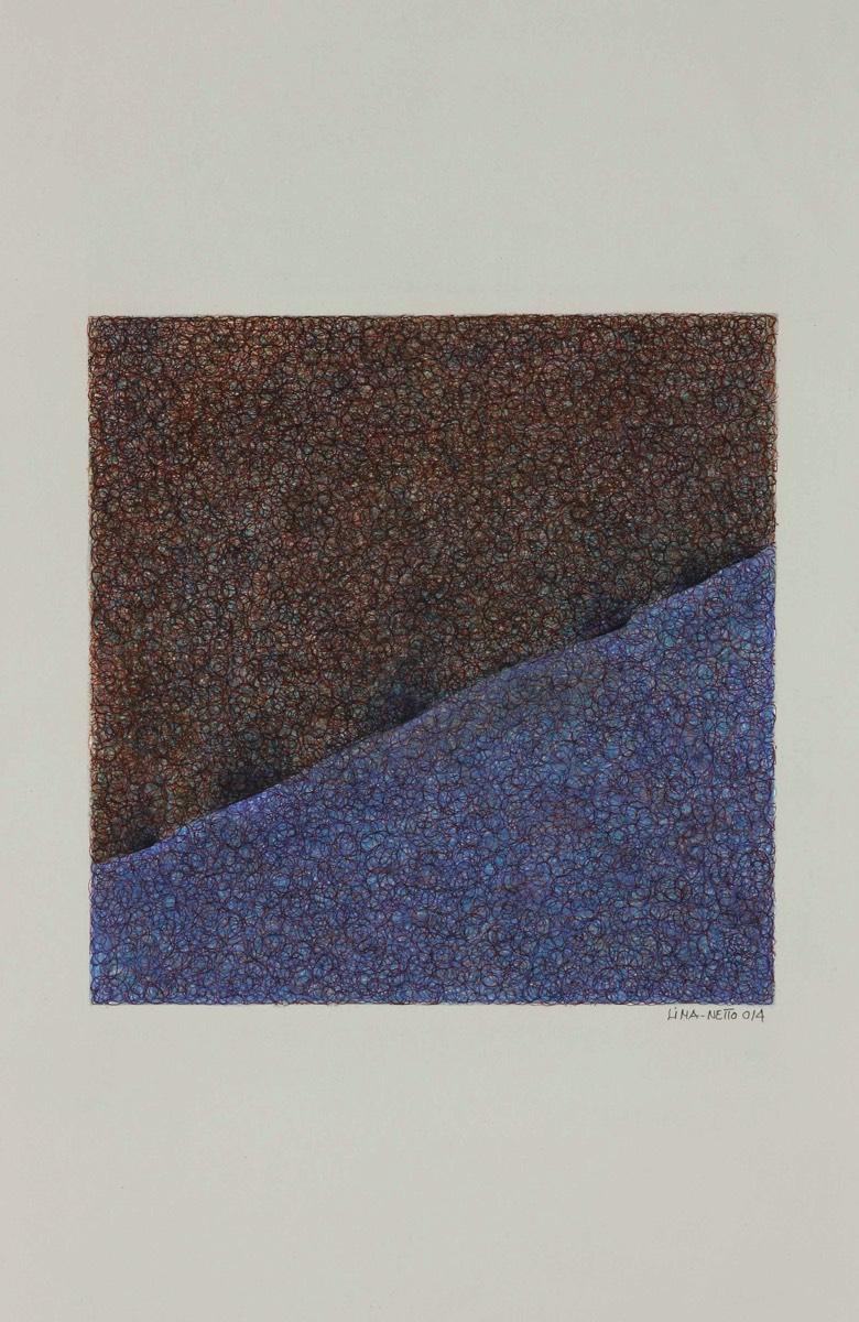 Drawing - ink on paper and watercolor