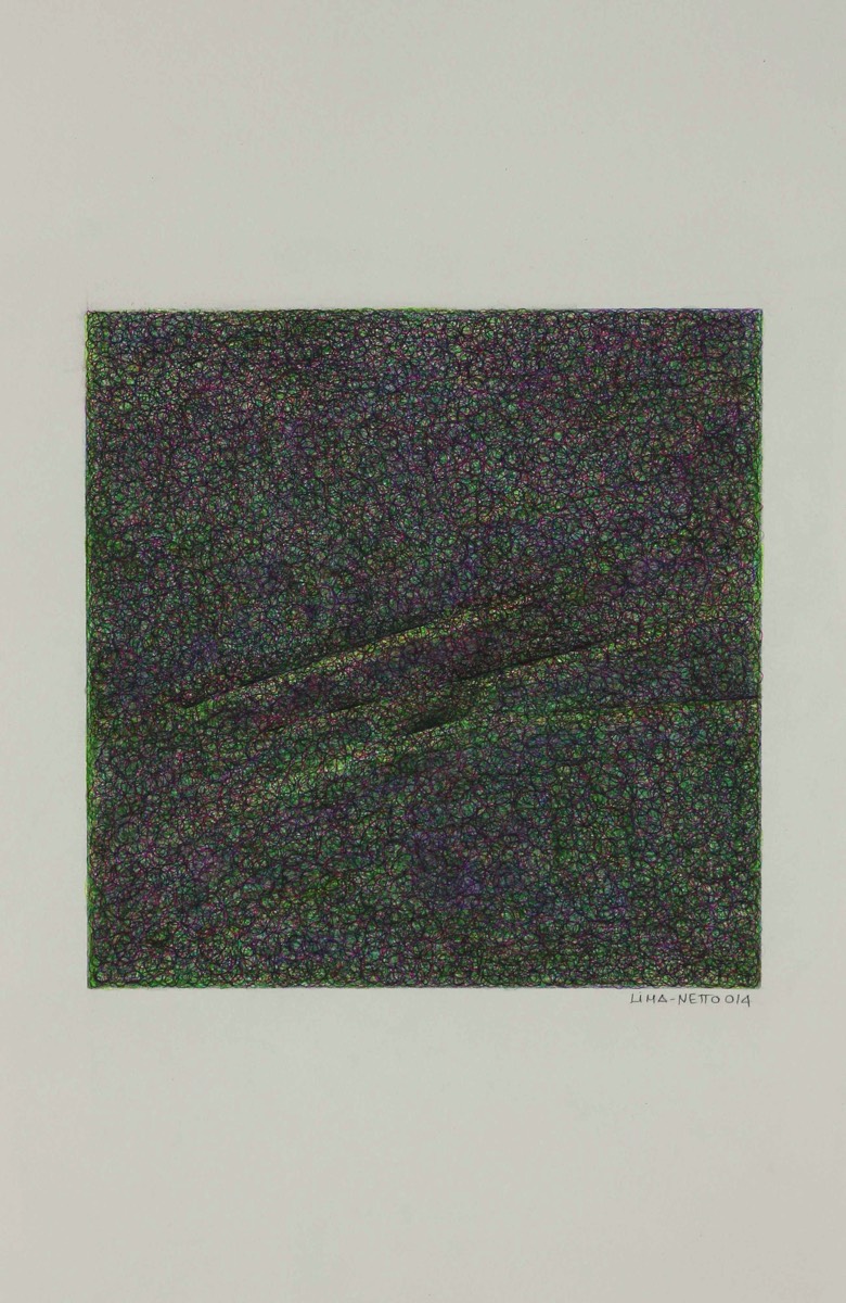 Drawing - ink on paper and watercolor