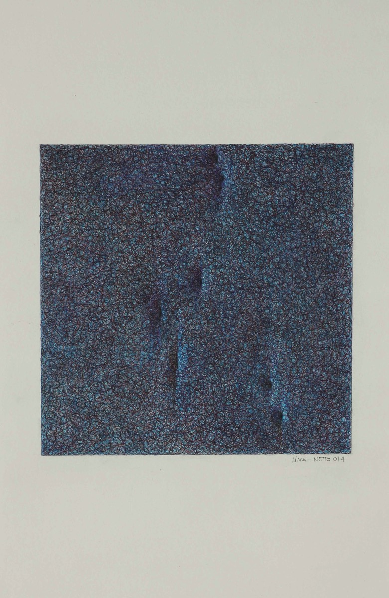 Drawing - ink on paper and watercolor