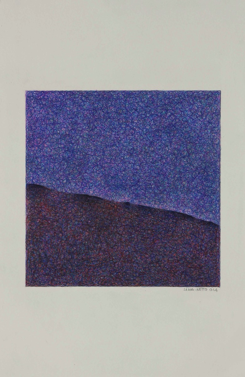 Drawing - ink on paper and watercolor