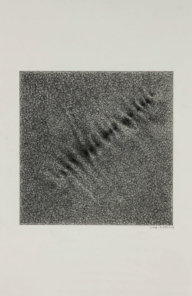 Drawing - ink on paper and watercolor