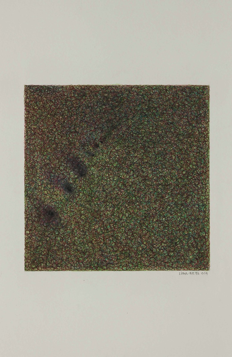 Drawing - ink on paper and watercolor